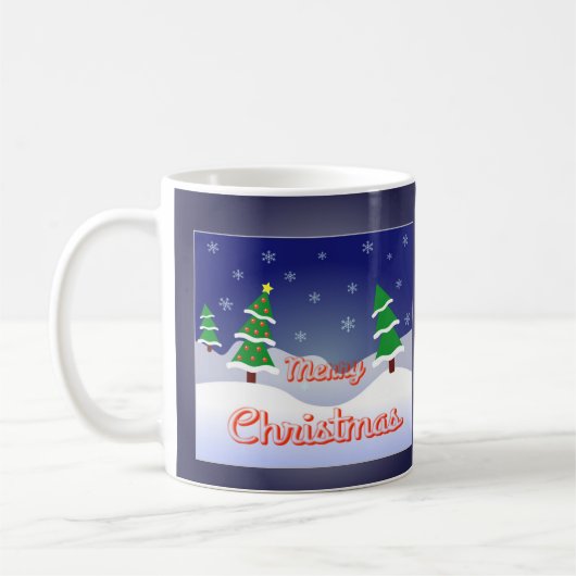 Frohe Weihnachten für dich! Kaffeetasse (Links)