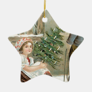 Frohe Weihnachten für dich! Keramik Ornament