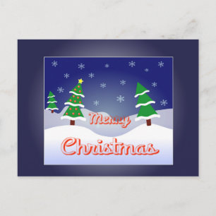 Frohe Weihnachten für dich! Postkarte