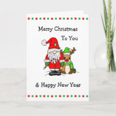 Frohe Weihnachten für dich | Überraschung Maas Ins Karte (Vorderseite)