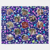 Frohe Weihnachten für die besten Großeltern 12 Fot Fleecedecke (Vorderseite (Horizontal))