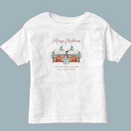 Frohe Weihnachten für die besten Nachbarn je Kleinkind T-shirt