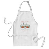 Frohe Weihnachten für die besten Nachbarn je Schürze (Vorne)