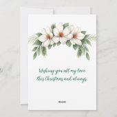 Frohe Weihnachten für die Phantastischste Oma (Rückseite)