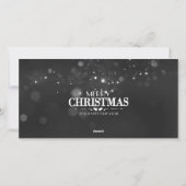 Frohe Weihnachten für ein Neujahrsfest-Foto (Rückseite)