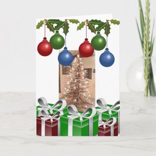 Frohe Weihnachten für ein veganes (Vorderseite)