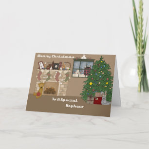 Frohe Weihnachten für einen besonderen Nephew