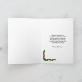 Frohe Weihnachten für einen ganz besonderen Freund (Innenseite)