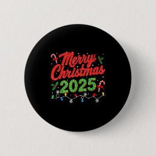 Frohe Weihnachten für Frauen Männer Jungen Jugend Button