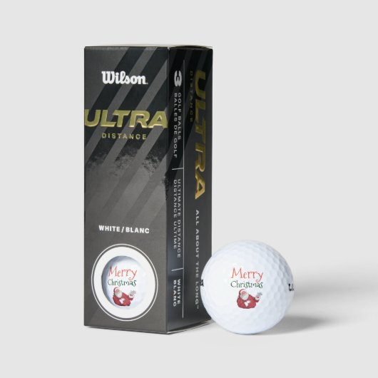 Frohe Weihnachten für Golfer mit Weihnachten Golfball (Verpackungen)