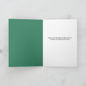 Frohe Weihnachten für Hund Niedlich Yorkie in Weih (Innenseite)