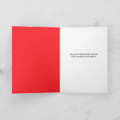 Frohe Weihnachten für jeden Marshmallow Couple (Innenseite)