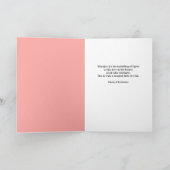 Frohe Weihnachten für jeden rosa Ornament schön (Innenseite)