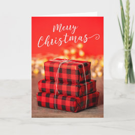 Frohe Weihnachten für jeden Stapel von Geschenken