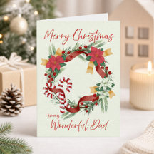 Frohe Weihnachten für meinen wunderbaren Vater Kra