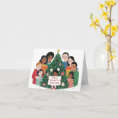 Frohe Weihnachten für Mutter Erde Karte (Gelbe Blume)