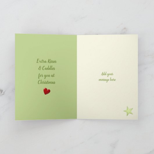 Frohe Weihnachten für Oma und Oma (Innenseite)