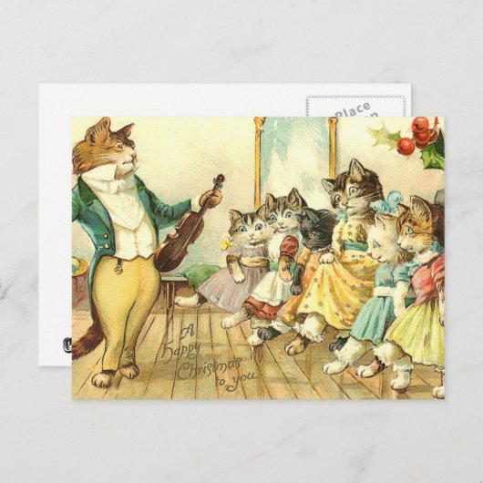 Frohe Weihnachten für Sie (Vorne/Hinten)