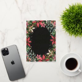 Frohe Weihnachten für Sie Classic Poinsettia Gold