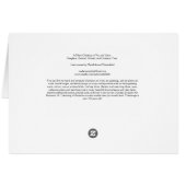 Frohe Weihnachten für Sie und Ihre (Rückseite Horizontal)