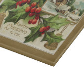 Frohe Weihnachten für Sie Vintag Schneidebrett (Ecke)