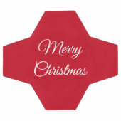 Frohe Weihnachten Fußball (Flach)