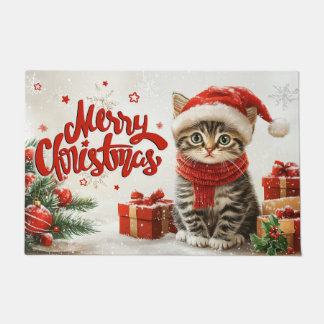 Frohe Weihnachten Fußmatte – Festlicher Willkommen