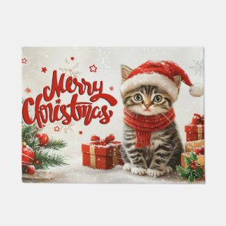 Frohe Weihnachten Fußmatte – Festlicher Willkommen