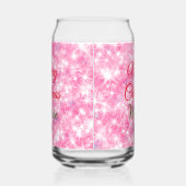 Frohe Weihnachten geben Sie den Namen Rote Funkel Dosenglas (Links)