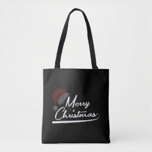 Frohe Weihnachten Gegenwart Weihnachtsmann Tasche