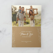 Frohe Weihnachten geklappt Foto (Innenseite)