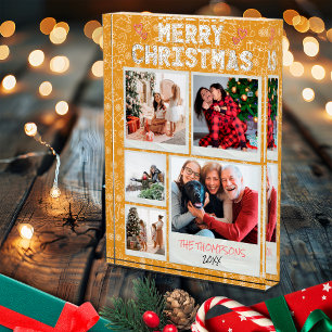 Frohe Weihnachten Gelbe Doodles 5 Foto Familie Wei