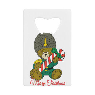Frohe Weihnachten Geldbeutel Flaschenöffner