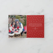 Frohe Weihnachten | Gemütliche Rustikale Ferienkar (Innenseite)