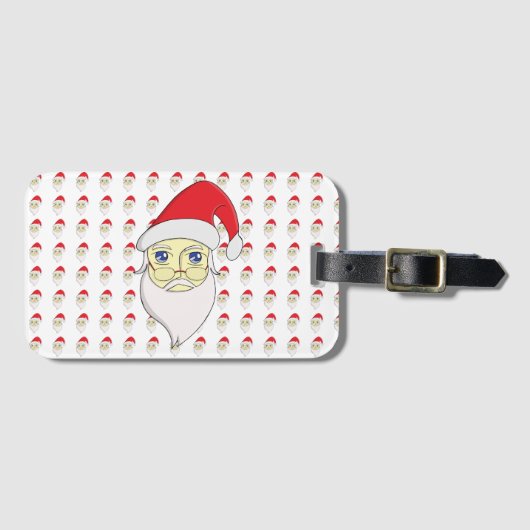 Frohe Weihnachten Gepäckanhänger (Vorderseite (Horizontal))