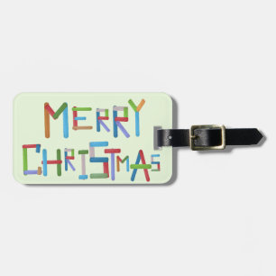 Frohe Weihnachten Gepäckanhänger
