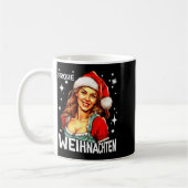 Frohe Weihnachten German Christmas  Kaffeetasse (Links)
