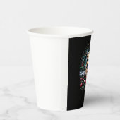 Frohe Weihnachten German Shepherd Classic T - Shir Pappbecher (Rechts)