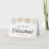 Frohe Weihnachten Geschäft ohne Foto (Vorderseite)