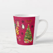 Frohe Weihnachten Geschenk Milchtasse (Rechts)