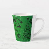 Frohe Weihnachten Geschenk Milchtasse (Rechts)