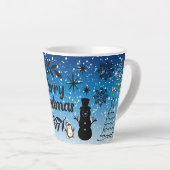 Frohe Weihnachten Geschenk Milchtasse (Rechte Ecke)