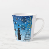 Frohe Weihnachten Geschenk Milchtasse (Rechts)