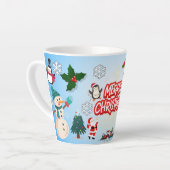 Frohe Weihnachten Geschenk Milchtasse (Linke Ecke)