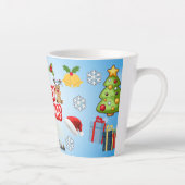 Frohe Weihnachten Geschenk Milchtasse (Rechts)