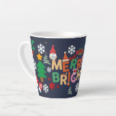 Frohe Weihnachten Geschenk Milchtasse (Linke Ecke)