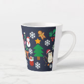 Frohe Weihnachten Geschenk Milchtasse (Rechts)