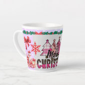Frohe Weihnachten Geschenk Milchtasse (Linke Ecke)