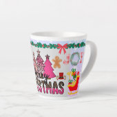 Frohe Weihnachten Geschenk Milchtasse (Rechte Ecke)