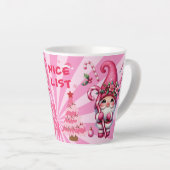 Frohe Weihnachten Geschenk Milchtasse (Rechte Ecke)
